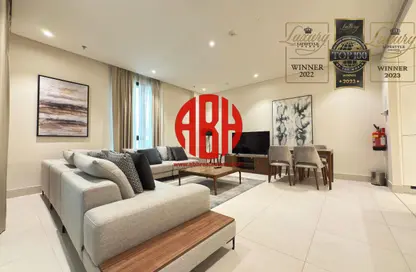 Apartment - 2 Bedrooms - 3 Bathrooms for rent in Wadi 1 - Wadi - Msheireb Downtown Doha - Doha