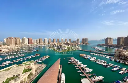 Apartment - 3 Bedrooms - 4 Bathrooms for rent in West Porto Drive - Porto Arabia - The Pearl Island - Doha