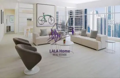 Hotel Apartments - 4 Bedrooms - 6 Bathrooms for rent in West Bay Tower - West Bay - West Bay - Doha