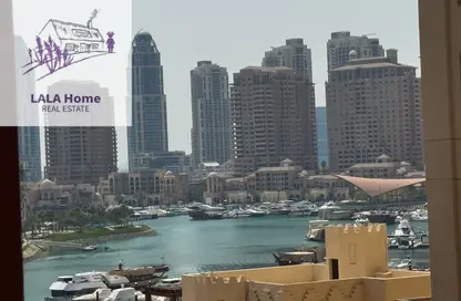 Apartment - 1 Bedroom - 2 Bathrooms for rent in West Porto Drive - Porto Arabia - The Pearl Island - Doha