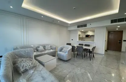 Apartment - 2 Bedrooms - 3 Bathrooms for rent in Marina Tower 02 - Marina District - Lusail