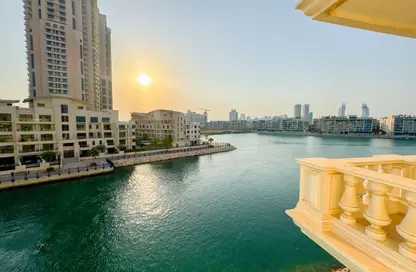Apartment - 3 Bedrooms - 4 Bathrooms for rent in Qanat Quartier - The Pearl Island - Doha