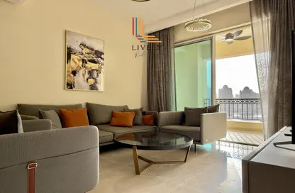 Apartment - 1 Bedroom - 2 Bathrooms for rent in Tower 26 - Viva Bahriyah - The Pearl Island - Doha