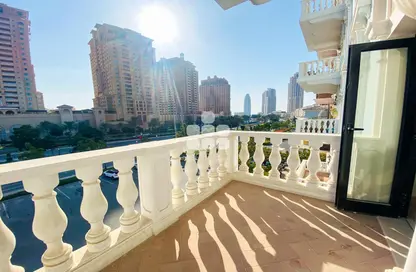 Apartment - 3 Bedrooms - 4 Bathrooms for rent in Carnaval - Qanat Quartier - The Pearl Island - Doha