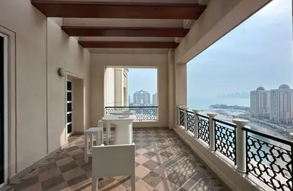 Penthouse - 7+ Bedrooms - 7+ Bathrooms for rent in Viva West - Viva Bahriyah - The Pearl Island - Doha