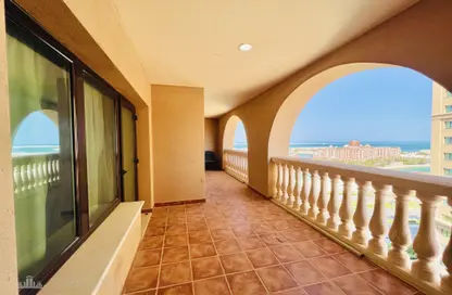شقة - 2 غرف نوم - 3 حمامات للايجار في برج 14 - بورتو أرابيا - جزيرة اللؤلؤة - الدوحة