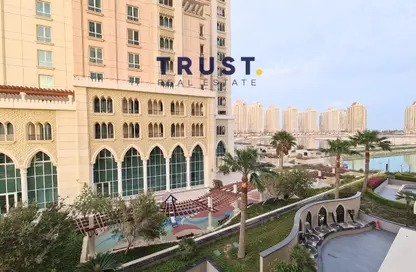 Apartment - 1 Bedroom - 2 Bathrooms for rent in Viva Central - Viva Bahriyah - The Pearl Island - Doha