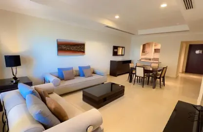 شقة - غرفة نوم - 2 حمامات للايجار في 15 تاور - بورتو أرابيا - جزيرة اللؤلؤة - الدوحة