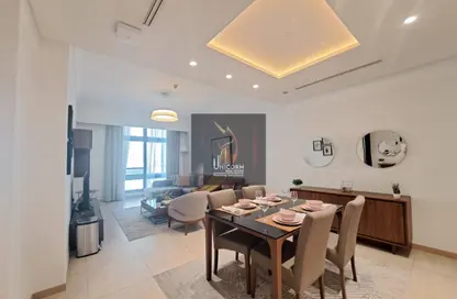 Apartment - 1 Bedroom - 2 Bathrooms for rent in Muraikh Tower - Ras Abu Aboud - Doha