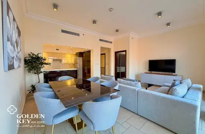 Apartment - 1 Bedroom - 2 Bathrooms for rent in Carnaval - Qanat Quartier - The Pearl Island - Doha