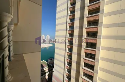 Apartment - Studio - 1 Bathroom for rent in Viva West - Viva Bahriyah - The Pearl Island - Doha