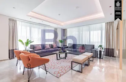 Apartment - 3 Bedrooms - 3 Bathrooms for rent in Burj DAMAC Marina - Marina District - Lusail