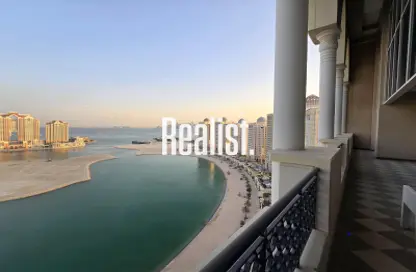 Penthouse - 7 Bedrooms - 7+ Bathrooms for rent in Imperial Ruby - Viva Bahriyah - The Pearl Island - Doha