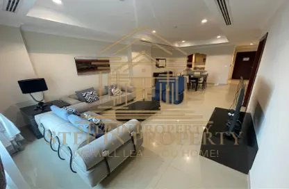Apartment - 1 Bedroom - 2 Bathrooms for rent in East Porto Drive - Porto Arabia - The Pearl Island - Doha
