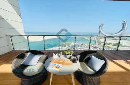 Apartment - 2 Bedrooms - 3 Bathrooms for rent in Marina District - Lusail