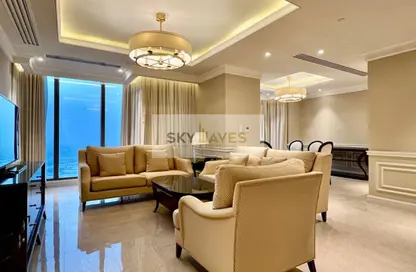 Apartment - 4 Bedrooms - 3 Bathrooms for rent in West Bay Tower - West Bay - West Bay - Doha