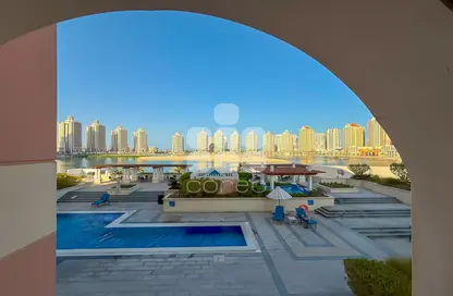 Apartment - 1 Bedroom - 2 Bathrooms for rent in Tower 2 - Viva Bahriyah - The Pearl Island - Doha