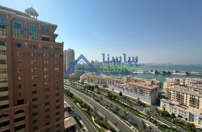 شقة - غرفة نوم - 2 حمامات للايجار في طريق بورتو الشرقي - بورتو أرابيا - جزيرة اللؤلؤة - الدوحة