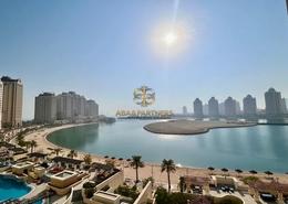 Apartment - 3 bedrooms - 3 bathrooms for rent in Viva West - Viva Bahriyah - The Pearl Island - Doha