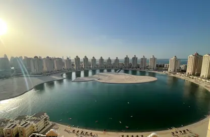 Apartment - 1 Bedroom - 2 Bathrooms for rent in Al Mutahidah Tower - Viva Bahriyah - The Pearl Island - Doha
