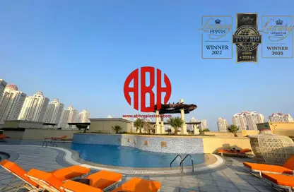 Apartment - 1 Bedroom - 2 Bathrooms for rent in Viva West - Viva Bahriyah - The Pearl Island - Doha