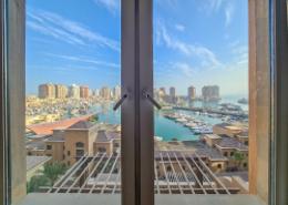 Apartment - 3 bedrooms - 4 bathrooms for rent in Sabban Towers - Porto Arabia - The Pearl Island - Doha
