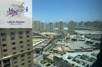 Apartment - 1 Bedroom - 2 Bathrooms for rent in East Porto Drive - Porto Arabia - The Pearl Island - Doha
