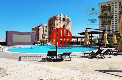 Townhouse - 2 Bedrooms - 3 Bathrooms for rent in Abraj Bay - Abraj Quartiers - The Pearl Island - Doha