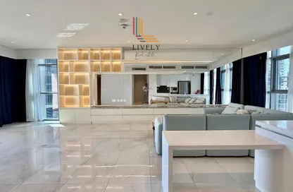 شقة - غرفة نوم - 2 حمامات للايجار في برج سيف لوسيل 1 - سيف لوسيل - مدينة اللسيل - الوسيل