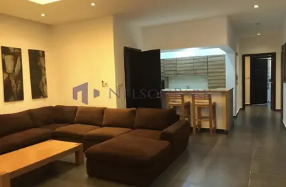 Living Room image for: Compound - 3 Bedrooms - 3 Bathrooms for rent in Umm Al Seneem Street - Ain Khaled - Doha, Image 1