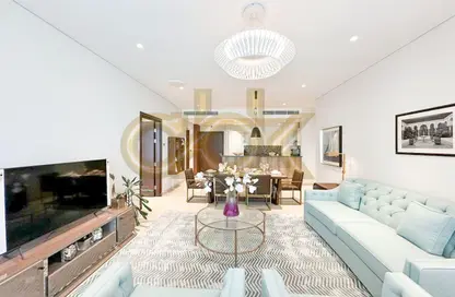 Apartment - 2 Bedrooms - 4 Bathrooms for rent in Lusail Residence - Marina District - Lusail