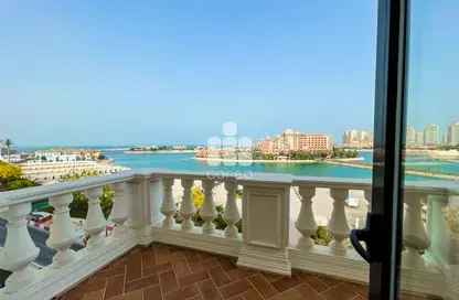 Balcony image for: Apartment - 3 Bedrooms - 4 Bathrooms for rent in Carnaval - Qanat Quartier - The Pearl Island - Doha, Image 1
