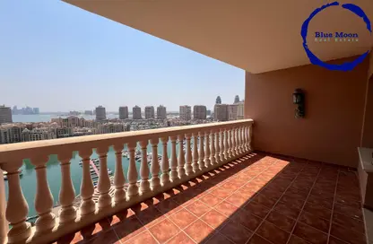 Apartment - 3 Bedrooms - 5 Bathrooms for rent in West Porto Drive - Porto Arabia - The Pearl Island - Doha
