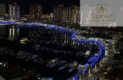 Apartment - 1 Bedroom - 2 Bathrooms for rent in East Porto Drive - Porto Arabia - The Pearl Island - Doha