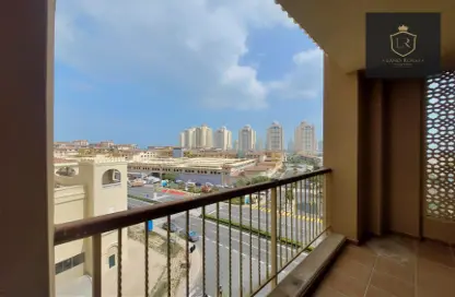 Balcony image for: Apartment - 1 Bedroom - 2 Bathrooms for rent in East Porto Drive - Porto Arabia - The Pearl Island - Doha, Image 1