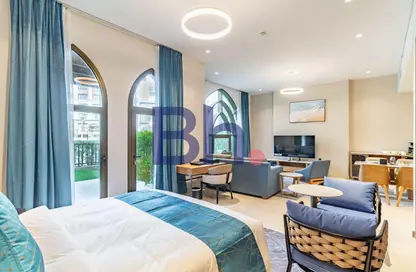 شقة - 1 حمام للايجار في البلاج الجنوبي - البلاج - جزيرة اللؤلؤة - الدوحة