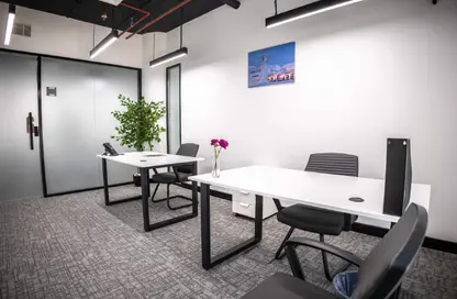 Office Space - Studio - 4 Bathrooms for rent in Burj Al Marina - Marina District - Lusail