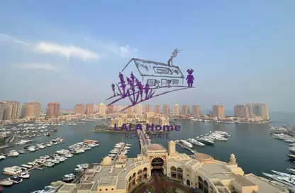 Apartment - 3 Bedrooms - 4 Bathrooms for rent in East Porto Drive - Porto Arabia - The Pearl Island - Doha