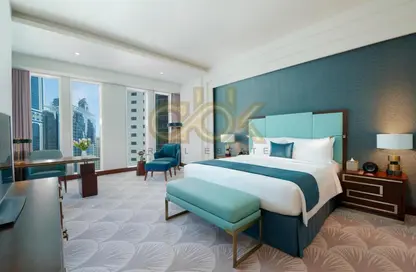 Apartment - Studio - 1 Bathroom for rent in West Bay Tower - West Bay - West Bay - Doha