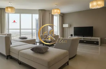Apartment - 2 Bedrooms - 2 Bathrooms for rent in Lusail Marina Heights - Marina District - Lusail
