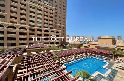 شقة - غرفة نوم - 2 حمامات للبيع في برج 4 - بورتو أرابيا - جزيرة اللؤلؤة - الدوحة
