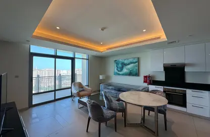 Apartment - 1 Bedroom - 1 Bathroom for rent in Abraj Bay - Abraj Quartiers - The Pearl Island - Doha