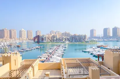 شقة - 2 غرف نوم - 3 حمامات للايجار في وان بورتو ارابيا - بورتو أرابيا - جزيرة اللؤلؤة - الدوحة