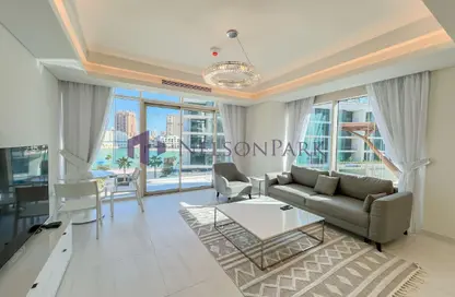 Apartment - 1 Bedroom - 2 Bathrooms for rent in Crystal Residence - The Pearl Island - Doha