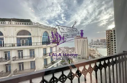 شقة - 3 غرف نوم - 5 حمامات للايجار في فيفا غرب - فيفا بحرية - جزيرة اللؤلؤة - الدوحة