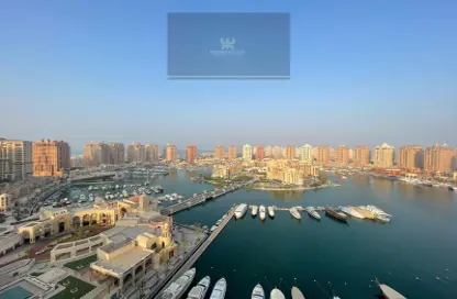 Water View image for: Apartment - 2 Bedrooms - 4 Bathrooms for rent in East Porto Drive - Porto Arabia - The Pearl Island - Doha, Image 1