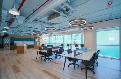 Office Space - Studio - 1 Bathroom for rent in Marina Tower 02 - Marina District - Lusail