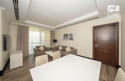 شقة - غرفة نوم - 1 حمام للايجار في برج 19 - فيفا بحرية - جزيرة اللؤلؤة - الدوحة