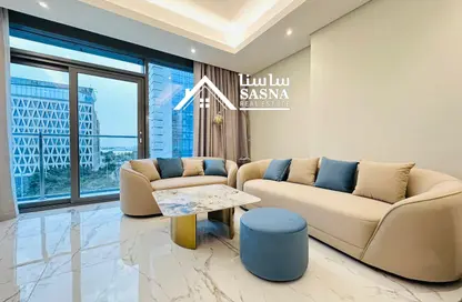 Apartment - 1 Bedroom - 2 Bathrooms for rent in Marina Tower 23 - Marina District - Lusail Apartment - 1 Bedroom - 2 Bathrooms for rent in Marina Tower 23 - Marina District - Lusail