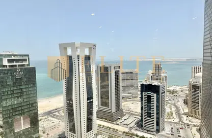 شقة - غرفة نوم - 1 حمام للايجار في برج وست باي - الخليج الجنوبي - الخليج الغربي - الدوحة